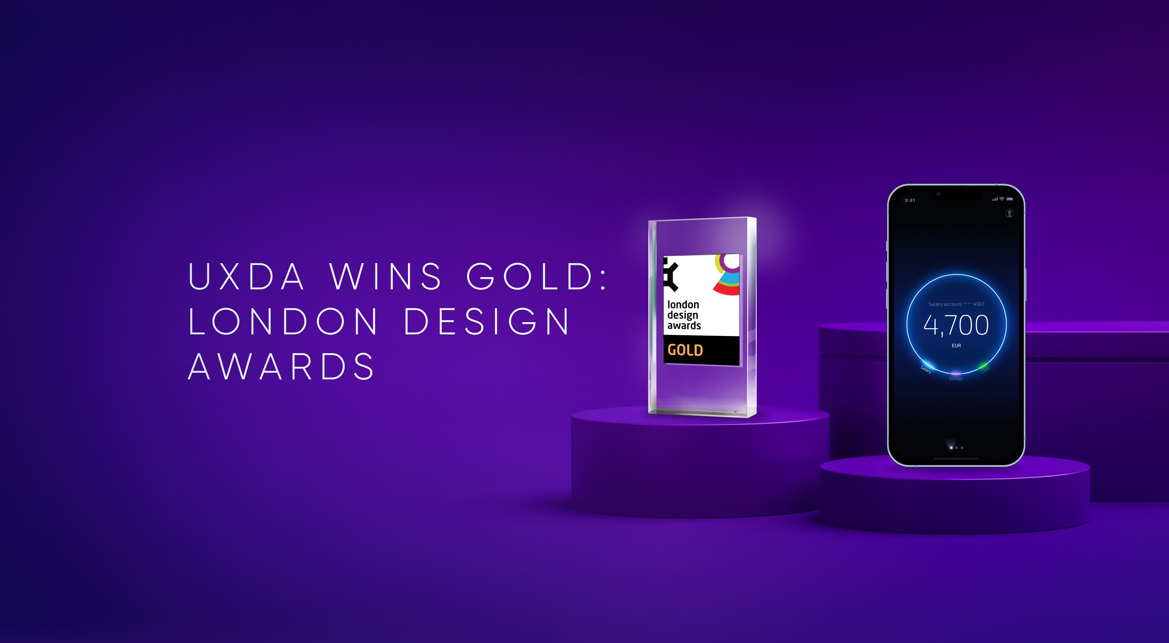 UXDA Wins Gold at the London Design Awards 2018 • UXDA | Financial UX ...