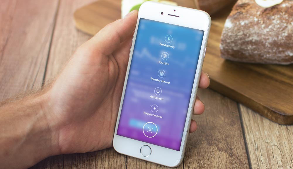 fintech app design payments
