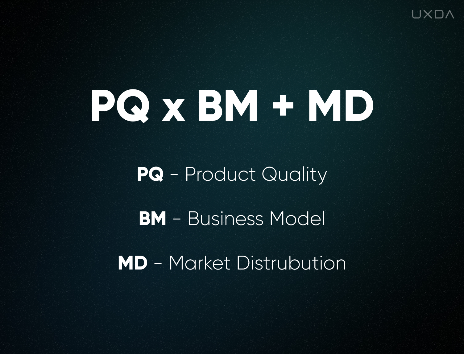 The UX Design Matrix Purpose-Driven Banking Culture product quality business model market distribution formula