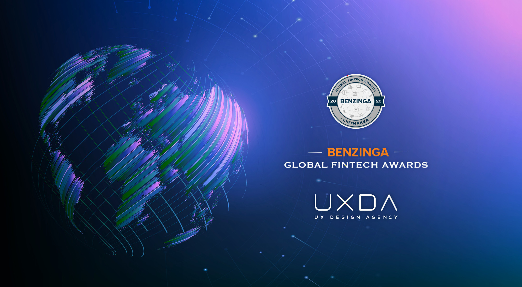 UXDA Becomes The Benzinga Global Fintech Awards Listmaker As The Best Financial Research Company