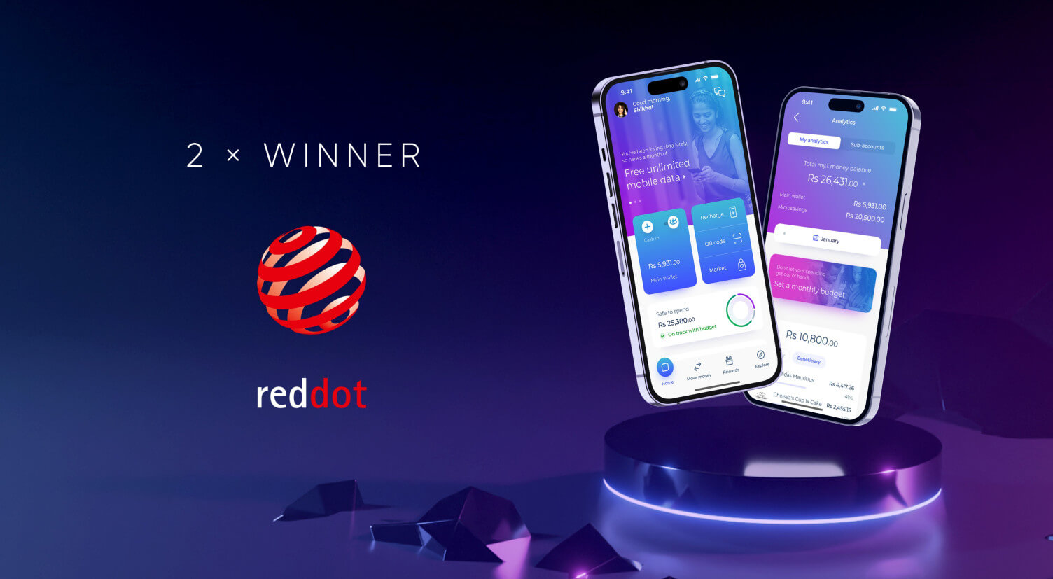 Double Red Dot Victory: World's Best Agency in Fintech Design