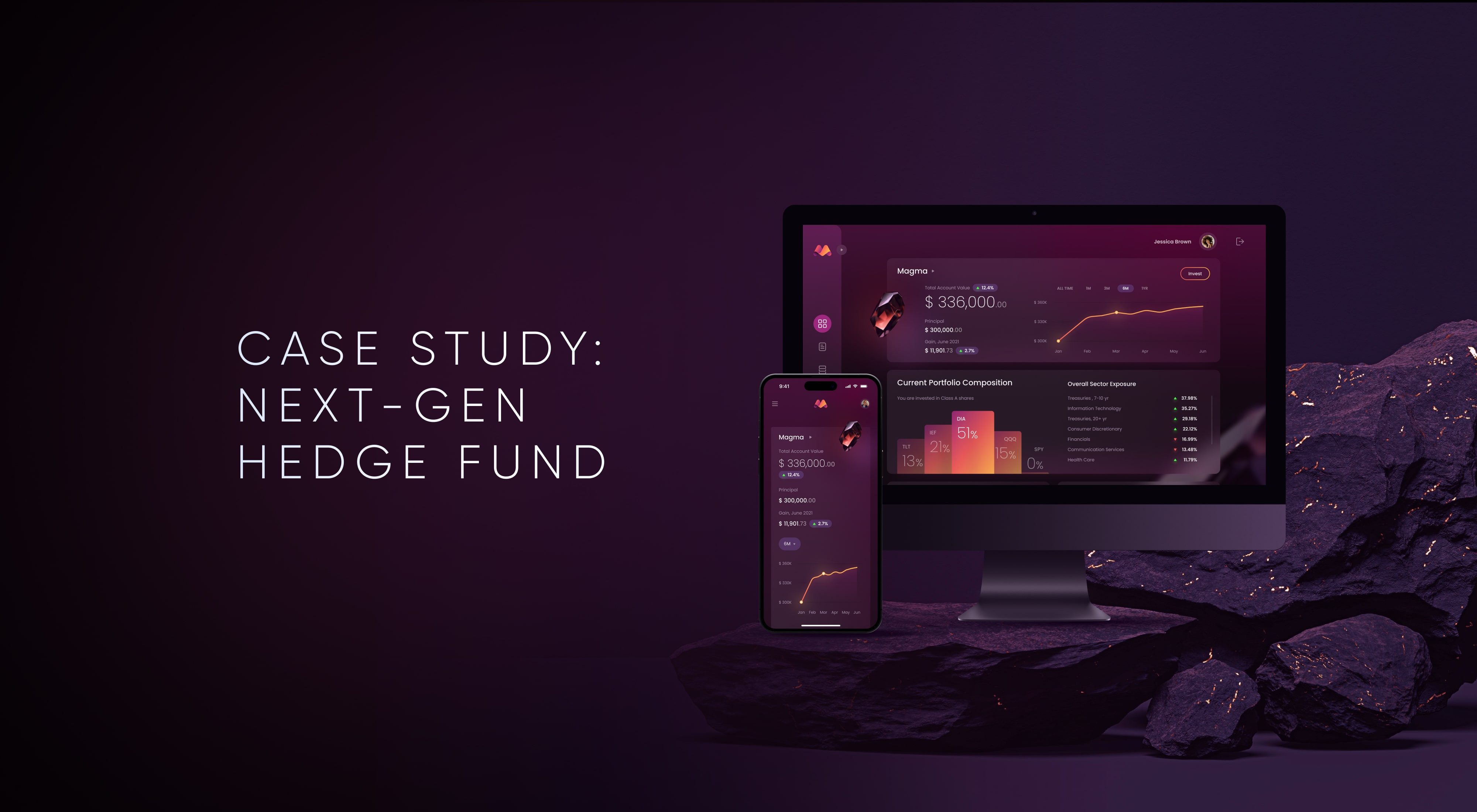 Magma UX Case Study: Digitalize NBA Players' Investments to Beat Market Volatility