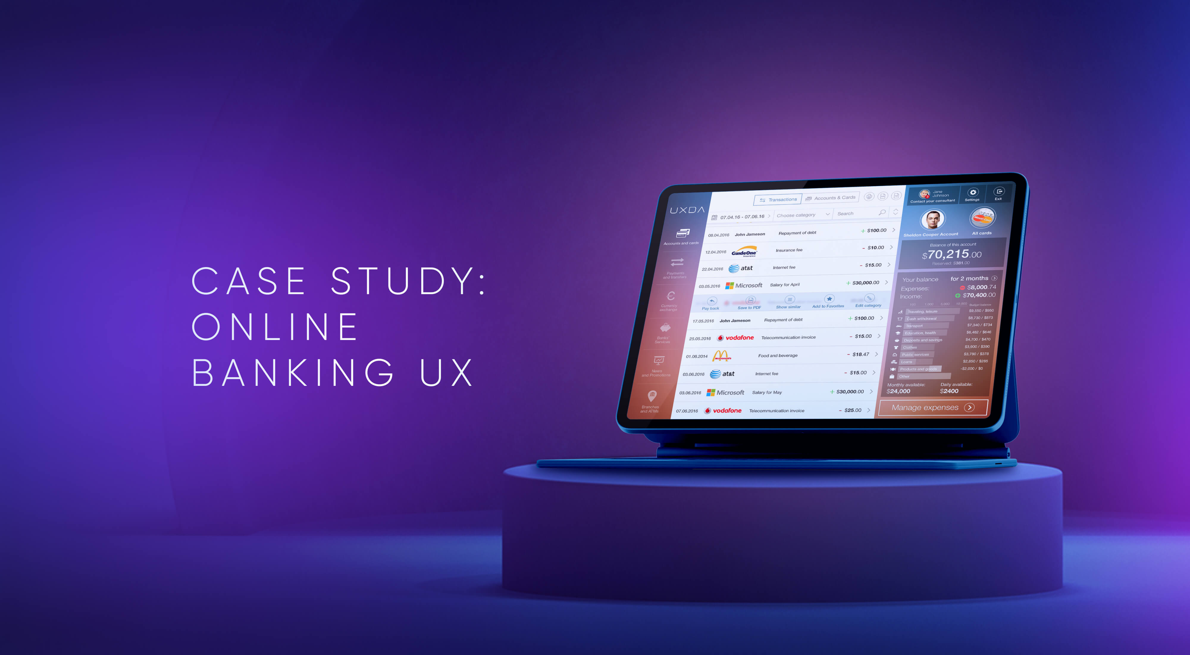 UX Case Study: User Experience Design of Online Banking