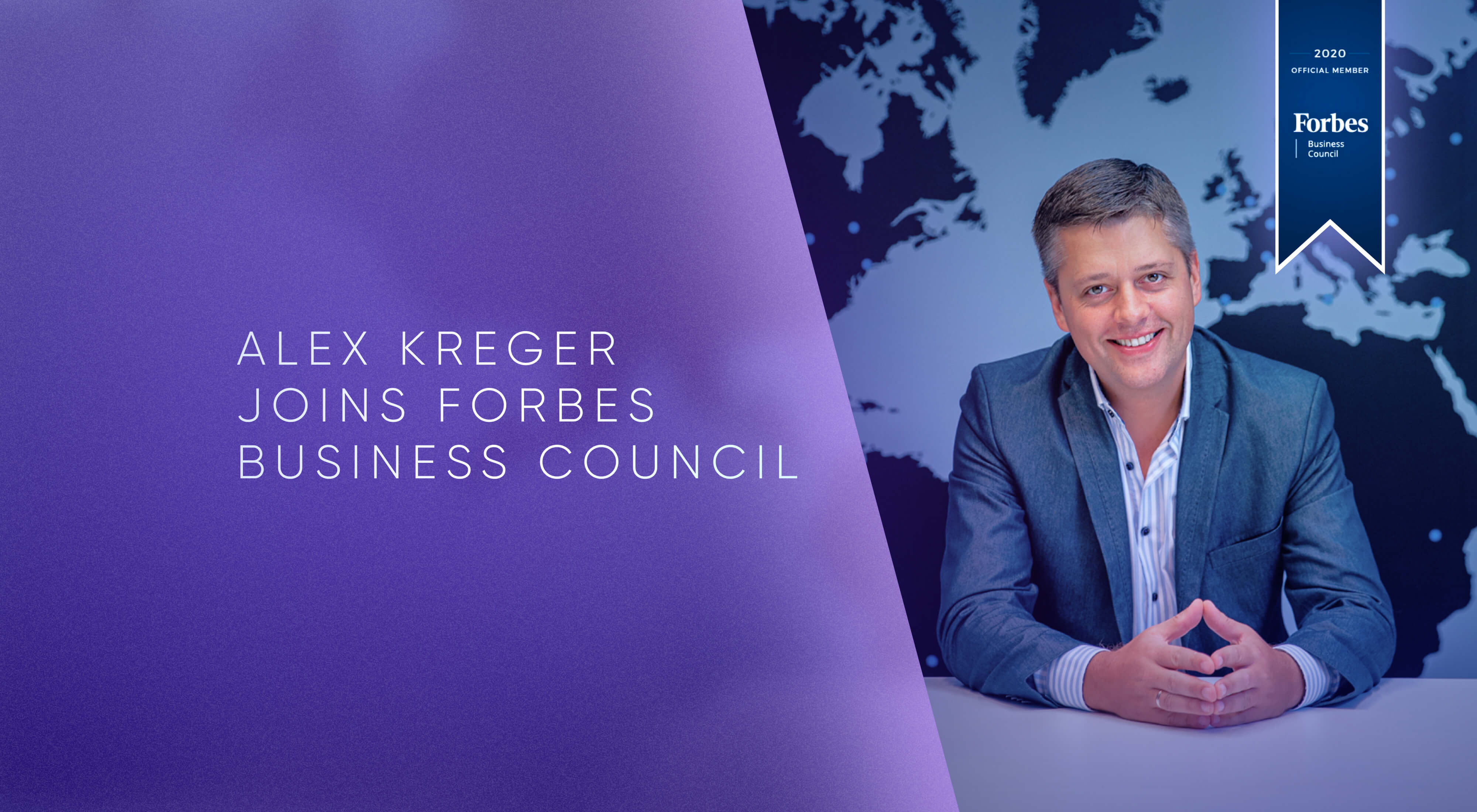UXDA's Founder CEO Alex Kreger Becomes a Member of the Prestigious Forbes Business Council