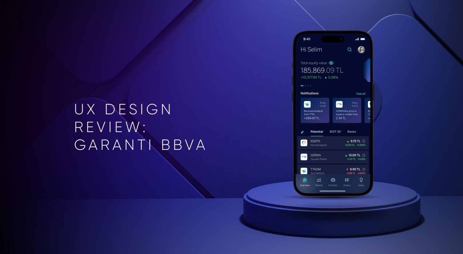 UX Design Review: What Garanti BBVA Said About UXDA